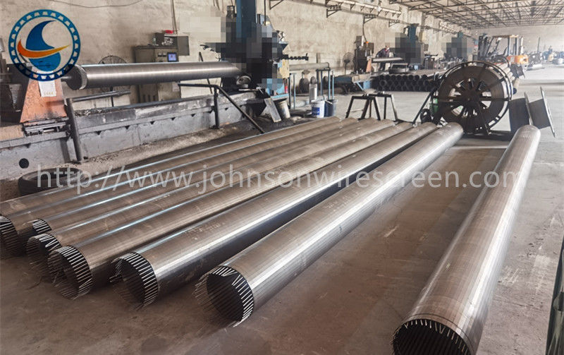 ঘূর্ণনশীল সূক্ষ্ম গ্রিড ফিল্টারগুলির জন্য নন-ব্লকিং এসএস 304 উইজ ওয়্যার স্ক্রিন ফিল্টার