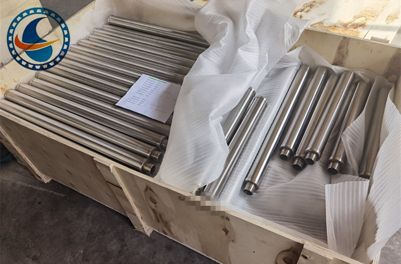 SS304 ভি আকৃতির প্রোফাইল তারের ওয়েজ তারের স্ক্রিন ফিল্টার পাইপ