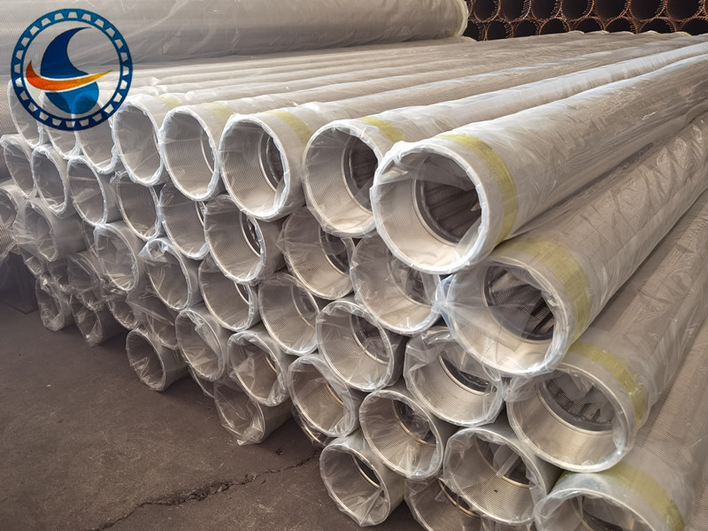 12-3/4 ইঞ্চি 304L স্টেইনলেস স্টীল ওয়্যার আবৃত স্ক্রিন বালি নিয়ন্ত্রণের জন্য