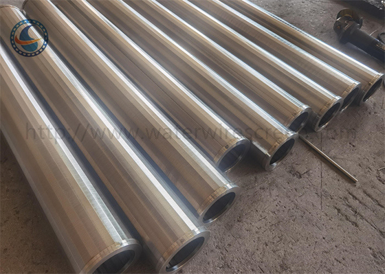 গ্যালভানাইজিং ওয়াটার ওয়েল স্ক্রীন 150-2500 Psi 25-3200 মাইক্রোন ফিল্টার রেটিং