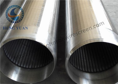 উচ্চ শক্তি জনসন ভি ওয়্যার স্ক্রীন 205/304/304L/316L গ্রেড