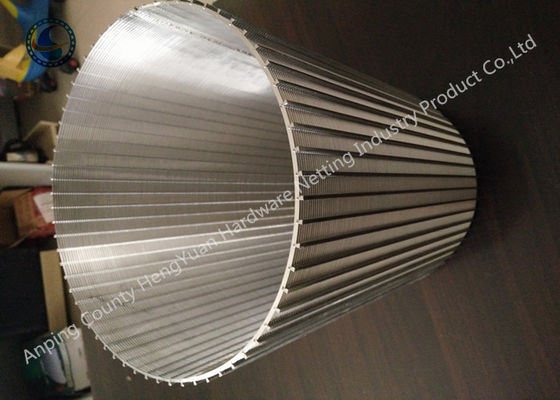 80cm উচ্চতা রোটারি স্ক্রীন ড্রাম/ওয়েজ ওয়্যার সিলিন্ডার স্ক্রীন ব্যাক ওয়াশ ফিল্টার